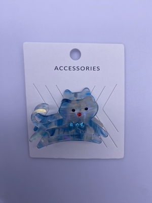 Πολυδιάστατο Unisex Γλυκό Ακρυλικό Γάτες Hair Claw Clip για την εύκολη διαχείριση των μαλλιών