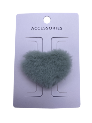 Girls Heart Hair Clip Flower Bow Butterfly Unicorn Design